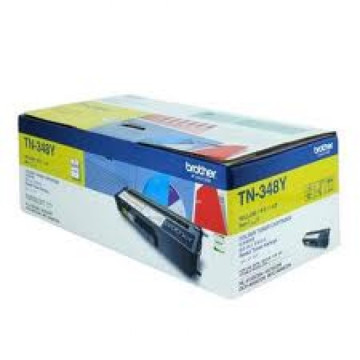 Brother TN-348Y Colour Laser Toner - Super Hight Yield Yellow- HL-4150CDN/4570CDW, DCP-9055CDN, MFC-9460CDN/9970CDW - 6000 pages - Image 1