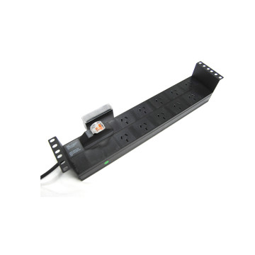 PowerShield RPR-10HMCB HORIZONTAL PDU 10A AU INPUT PLUG 2YR - Image 1