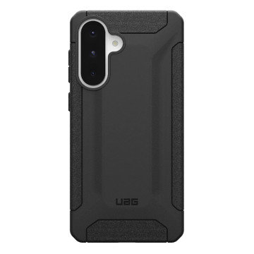 UAG 214502114040 Scout Samsung Galaxy A56 5G (6.6') Rugged Case - Black , DROP+ Military Standard, Raised Screen Surround, 10 Years Warranty - Image 1