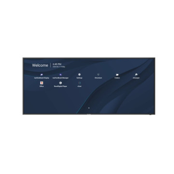 ViewSonic CDE105UW 105' 5K Presentation Display, Ultrawide Wireless presentation USB-C, Pro AV 2024 3 Years Advance Replacement, VESA 800 x 600 ProAV - Image 1
