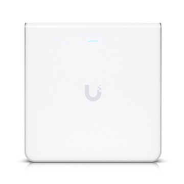 Ubiquiti U6-ENTERPRISE-IW UniFi Wi-Fi 6 Enterprise Sleek, Wall-mounted WiFi 6E Access Point, Integrated Four-port Switch, For High-density Office Network - Image 1