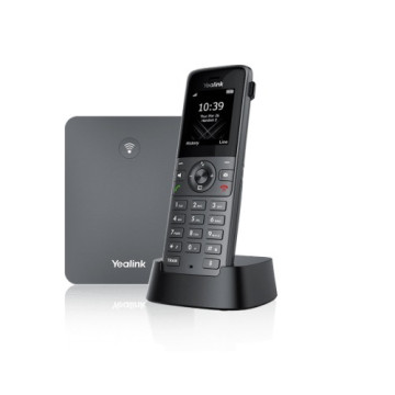 Yealink W73P High-Performance IP DECT Solution including W73H Handset and W70B Base Station, Up to 20 simultaneous calls, Flexible Noise Reduction - Image 1