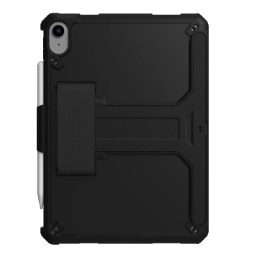 UAG 12339HB14040 Scout Apple iPad (11') 11th Gen (A16) / iPad 10th Gen (11') Rugged Case (Black) - DROP+ Military Standard, KickStand & Hand Strap, 1 Year Warranty - Image 1