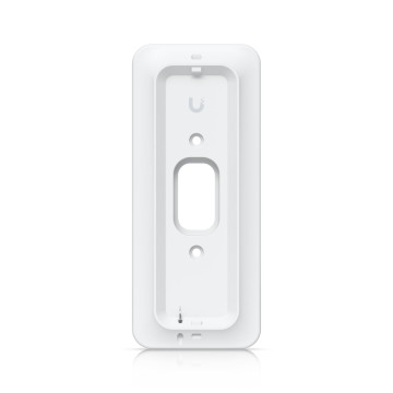 Ubiquiti UACC-G4 DOORBELL PRO POE-GANG BOX-WHITE G4 Doorbell Pro PoE Gang Box Mount, White,Secure, Flat/ 25° Angled Wedge Angled Mounting Plate, Compatible NHU-UVC-G4-DBELL-POE - Image 1