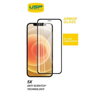 USP 6976552044240 Apple iPhone Air (6.5') Armor Glass Full Cover Screen Protector - Impact-Resistant, Smooth Edges, 5 Years Warranty - Image 1