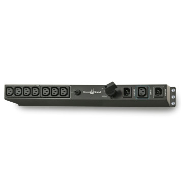 PowerShield PSMBS2K Rack Mount Bypass Switch Plus Hot Swap PDU for 1 & 2kVA, 1U, 10Amp Input, ensures uninterrupted power during maintenance - Image 1
