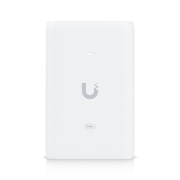 Ubiquiti U-POE+ POE+ ADAPTER, 802.3A T, 30W POE+ POWER, FOR U6 AP (U6-LR, U6-LITE & U6-PRO), 1YR - Image 1