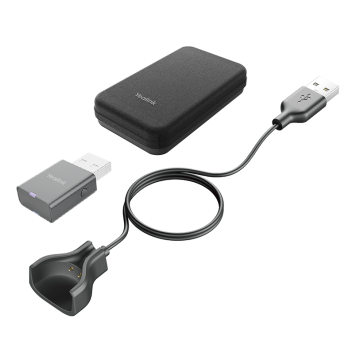Yealink PAK-WH63/67 *LAST STOCK* Portable Accessory Kit for WH63/67, Carry Case, Charging Cable, WDD60 DECT Dongle, Make DECT Headset Your Hybrid Work Booster - Image 1