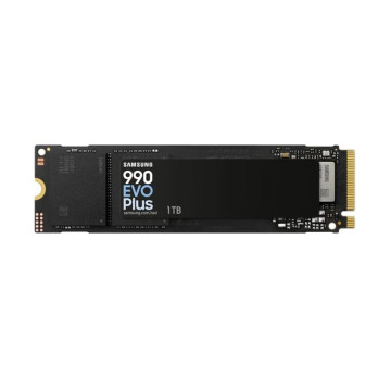 Samsung MZ-V9S1T0BW 990 EVO Plus 1TB PCIe Gen5 NVMe SSD 7150MB/s 6300MB/s R/W 850K/1350K IOPS 600TBW 1.5M hrs V-NAND TLC AES 256-bit Encryption 5yr wty - Image 1