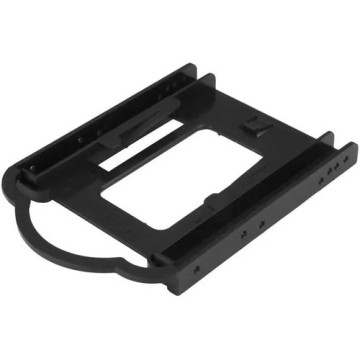 StarTech BRACKET125PTP 5 Pack - 2.5" SSD / HDD Mounting Bracket for 3.5" Drive Bay - Tool-less - SSD Mounting Bracket 2.5 to 3.5 - Easily install a 2.5" solid-state drive or hard drive into a 3.5" bay, without requiring any additional hardware o - Image 1