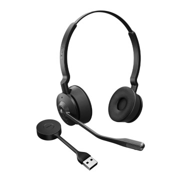 Jabra 9659-450-111 ENGAGE 55 SE MS STEREO DECT HEADSET,LINK 400A BT DONGLE,SOFTPHONE/DESK PHONE,USB-A - Image 1