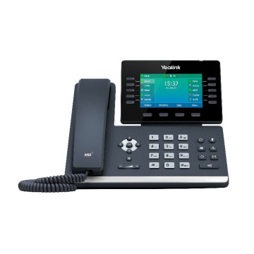 Yealink SIP-T54W 16 LINE IP PHONE WITH HANDSET,BLUETOOTH AND WIFI,4.3" LCD SCREEN - Image 1