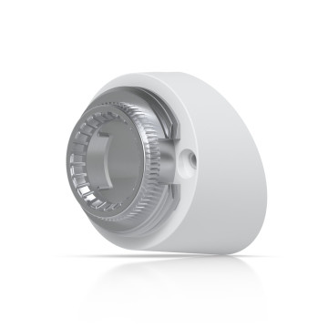 Ubiquiti UACC-BULLET-AB-W Bullet Camera Angled Base, Mounting Accessory Enhances Tilt Angle by 22°, Achieve Unrestricted Viewing Angle, White - Image 1