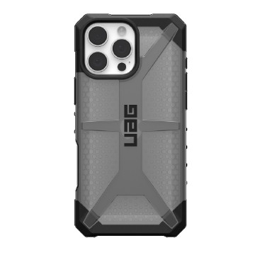 UAG 114478113131 Plasma Apple iPhone 16 Pro Max (6.9') Rugged Case - Ash , 16ft. Drop Protection (4.8M), Raised Screen Surround, 10 Years Warranty - Image 1