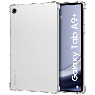 USP HDCSAICA9P Samsung Galaxy Tab A9+ (11') Clear Case - Slim Design, ShockProof, Camera Protection, Perfect-Fit, Tough & Durable,5 Years Warranty - Image 1