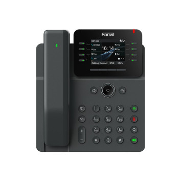 Fanvil V62-PRO V62 PRO Essential Business Phone, 2.8-inch, Color Screen, 12 SIP Lines, 6-Way Audio, HD Audio, Dual Gigabit Ports, Integrated PoE - Image 1