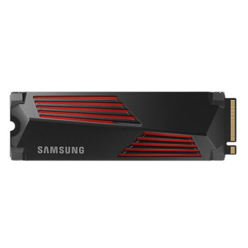 Samsung MZ-V9P2T0CW 990 Pro 2TB with Heatsink Gen4 NVMe SSD 7450MB/s 6900MB/s R/W 1550K/1200K IOPS 1200TBW 1.5M Hrs MTBF for PS5 5yrs Wty - Image 1