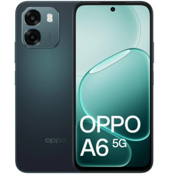 Oppo CPH2831AU BLACK A6 5G 256GB - Sapphire Black *AU STOCK*, 6.75', HD+, 120Hz, 6GB/256GB, 50MP/8MP, Dual SIM, 6550mAh, 2 Years Warranty - Image 1