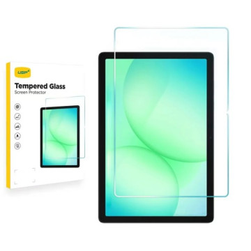 USP SPP2DTABS9 Samsung Galaxy Tab S11 / Tab S10 Lite / Tab S10 FE / Tab S9 FE / Tab S9 / Tab S8 / Tab S7 (10.9') Premium Armor Tempered Glass Clear - Image 1