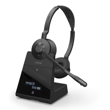Jabra 9659-583-117 Engage 75 SE, Stereo, Up to 13 hours, Up to 150 meters DECT wireless range, Bluetooth, Busylight, Deskphone, USB deskphone, softphone, 2xm - Image 1