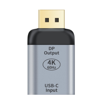 Astrotek AT-DPUSBC-MF USB-C to DP DisplayPort Female to Male Adapter support 4K@60Hz Aluminum shell Gold plating for Windows Android Mac OS - Image 1