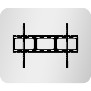 Yealink MB-WALLMOUNT-650 , For Purpose-built Design MeetingBoard 65',Installation on Non-Load-Bearing Walls - Image 1