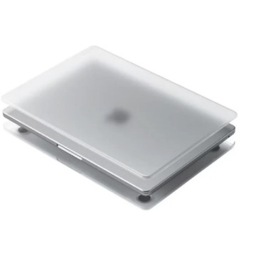 USP ACMB153A Apple MacBook Air (15.3') (M4/M3/M2) Hardshell Glassy Matte Case - Clear, Scratch Resistant, Lightweight, Anti-Slip Design, 5 Years Warranty - Image 1