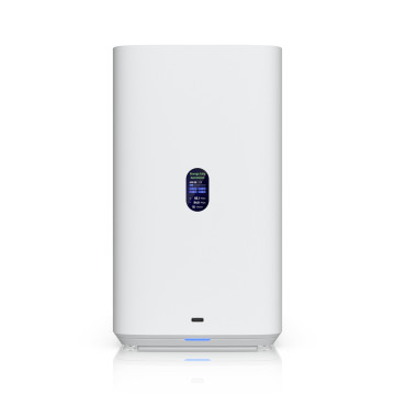 Ubiquiti UNAS-4-W UNAS 4, White, UniFi Network Storage (4)2.5/3.5' HDD Bays,(2)M.2 NVMe SSD Cach Slot,2.5 GbE, USB-C Connect, PoE+++ Adapter, Compact Footprint - Image 1