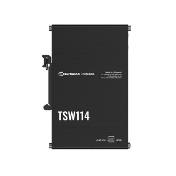 Teltonika TSW114000000 TSW114 Gigabit DIN Rail Ethernet Switch,Easy Mounting, 5x Gigabit Ethernet Ports with speeds of up to 1000 Mbps, PSU excluded - Image 1