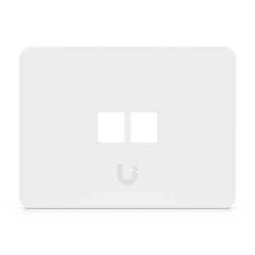 Ubiquiti UACC-WP-KEYSTONE-H-2P Universal Paintable Keystone Wall Plate, 4-Pack, Universal Keystone Wall Plate, Paintable Cover For Clean, Customizable Finish. - Image 1