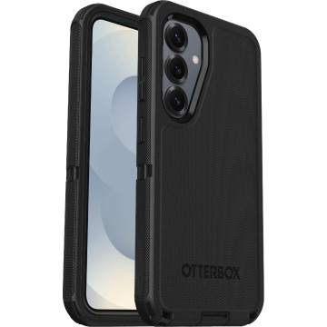 Otterbox 77-97334 Defender Samsung Galaxy S25 5G / Galaxy S24 5G (6.2') Case Black - , DROP+ 7X Military Standard, 7 Years Warranty - Image 1