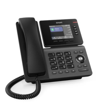 Snom D810W IP Phone, 3.3' Colour Display, 12 SIP Accounts, HD Audio, Wi-Fi, USB & PoE, Linux - Image 1
