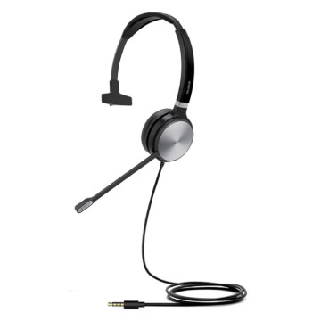 Yealink UHM361 Premium Wideband 3.5mm Mono Headset, For IP Phones, Controller Not Included, Unified Communication, High-Quality Audio - Image 1