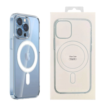 USP 6976552044103 Apple iPhone 17 (6.3') Clear Case with MagSafe - Built-in magnets, Scratch Resistant, Crystal Clear,Shockproof, 5 Years Warranty - Image 1