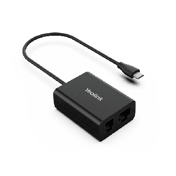 Yealink EHS60 WH6X DECT, Wireless Headset Adapter for WH6x headsets, USB, Plug And Play - Image 1