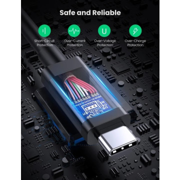 UGREEN 6957303883240 80324 Thunderbolt 3 USB-C 0.5M Cable 40Gbps - Image 1