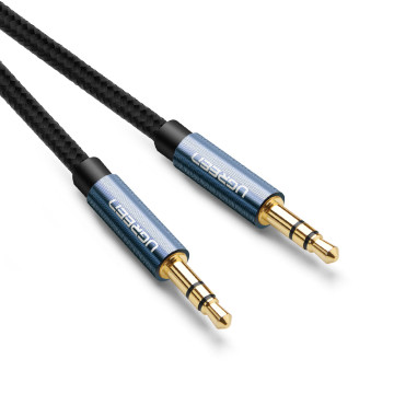 UGREEN 6957303816880 10688 3.5mm M/M Audio cable 3M Metla/Black - Image 1