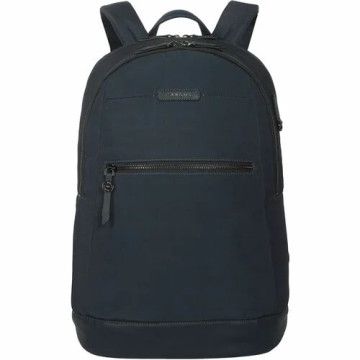 Targus TBB65002GL Avila Carrying Case (Backpack) for 38.1 cm (15") to 40.6 cm (16") Notebook - Midnight Blue - Water Resistant, Weather Resistant - Vegan Leather, Fabric, Plastic Body - Shoulder Strap, Handle, Trolley Strap - 1181.1 mm Height x  - Image 1