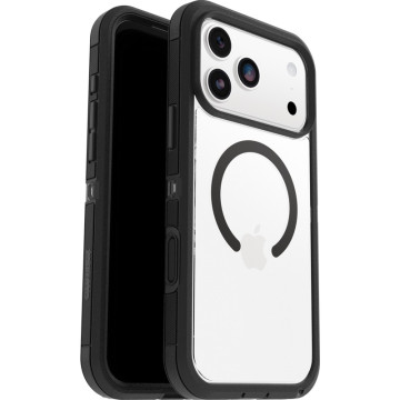 Otterbox 77-98516 Defender Pro XT MagSafe Apple iPhone 17 Pro (6.3') Case Dark Side (Clear/Black) - , DROP+ 7X Military Standard, 7 Years Warranty - Image 1