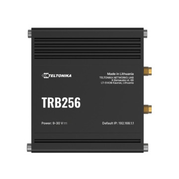 Teltonika TRB256000200 TRB256 Industrial IoT Gateway, 4G/LTE(Cat 4), Dual SIM, 450 MHz BAND, Auto-Failover, Backup WAN, Supports DNP3, PSU excluded - Image 1