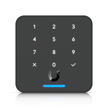 Ubiquiti UA-G3-FLEX-B Reader Flex, Black,Third-generation NFC Card Reader With A Keypad & Apple Touch Pass Support, Outdoor IP55, Power via POE - Image 1