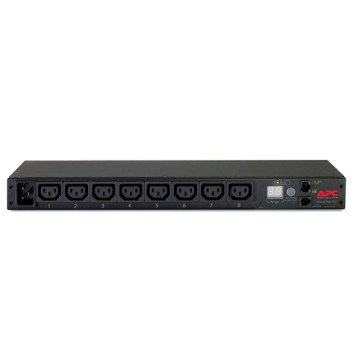 APC AP7821B Rack PDU, Metered, 1U, 16A, 208/230V, (8) C13 - Image 1