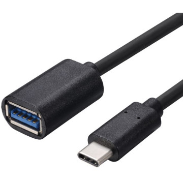 Astrotek AT-USB31CM30AF-1 USB-C 3.1 Type-C Cable 1m Male to USB 3.0 Type A Female USB Type C to 3.0 OTG Extension Sync Data Cable for External HDDS/Camera/Card Readers - Image 1
