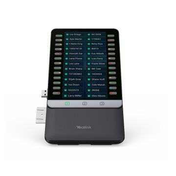 Yealink EXP55 Color Expansion Module, 5.5' Display, 78 Programmable Keys, Dual-Color LEDs, 3-Page View, USB Port, Compatible with T7X/T8X Series - Image 1