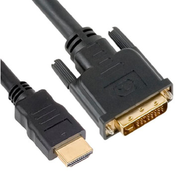 Astrotek AT-HDMIDVID-MM-3 3m HDMI to DVI-D Adapter Converter Cable - Male to Male 30AWG Gold Plated PVC Jacket for PS4 PS3 Xbox 360 Monitor PC Computer Projector DVD - Image 1