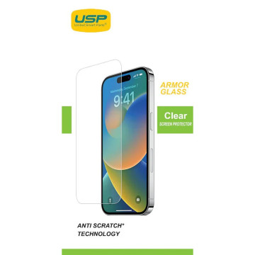 USP SPPSAMA57 Samsung Galaxy A57 5G / Galaxy S26 FE 5G / Galaxy S25 FE(6.7') Armor Glass Screen Protector - 9H Hardness, Scratch-Resistance, 5 Years Warranty - Image 1