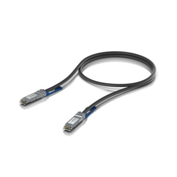 Ubiquiti UACC-DAC-QSFP28-0.5M-10 100G Direct Attach Cable, Cable length 0.5m, 10-Pack QSFP28 Direct Attach Cable With A 100 Gbps Max Data Rate - Image 1