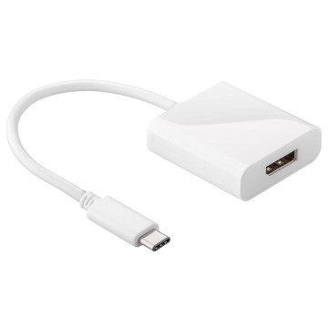 Astrotek AT-CMDP-MF USB3.1 Type-C USB-C to DP DisplayPort Converter Adapter Cable supports 4K UHD for iPad Pro Macbook Air Samsung Galaxy MS Surface Dell XPS - Image 1