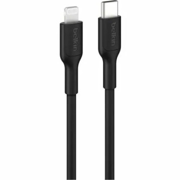 Belkin CAA021FQ1MBK USB-C TO LTG BOOSTCHARGE CABLE 1M - Image 1
