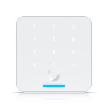 Ubiquiti UA-G3-FLEX-W Ubiquit Reader Flex, White ,Third-generation NFC Card Reader With A Keypad & Apple Touch Pass Support, Outdoor IP55, Power via POE - Image 1